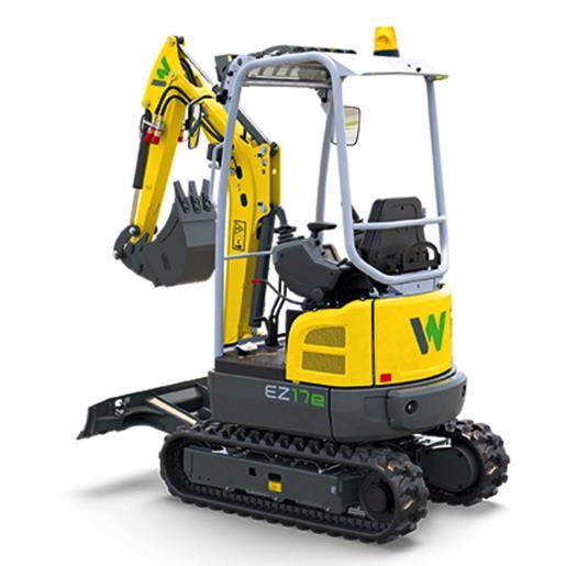 Rental store for Excavator Battery EZ17e 1.7t Wacker Neuson Tilt Hitch in Geelong VIC