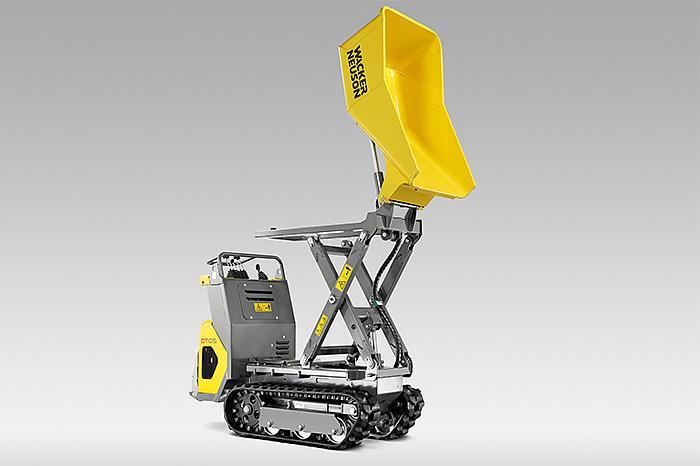 Rental store for Tracked Skid Steer Dumper DT08 High Lift .8t in Geelong VIC